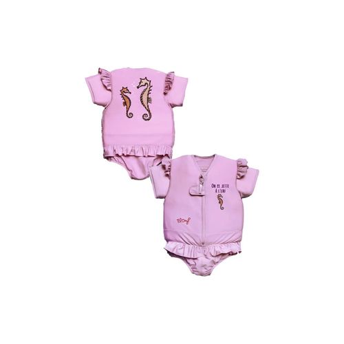 Maillot De Bain Flottant Fille Hippocampe Taille 2 - Plouf