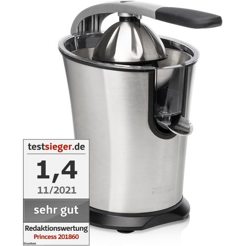 Presse-Agrumes Master Pro Cône En Acier Inoxydable 300 W Filtre À Pulpe En Inox Bras À Levier Professionnel Réservoir Avec Système Anti-Goutte[GAU640677]