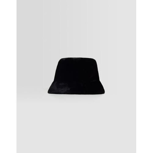  Chapeau Bob Fausse Fourrure Femme Noir