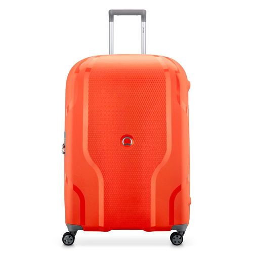 DELSEY PARIS - CLAVEL - Valise soute rigide 76 cm x 51 cm x 30 cm - 99 L - XL - Orange tangerine