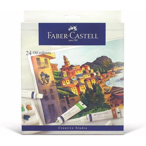 Faber-Castell Peinture À L'huile, Boîte De 24