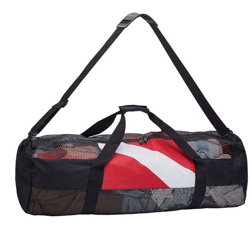 Fourre-Tout Portable En Maille Pour La Plongée Sous-Marine,Sac De Rangement Extra Large Pour La Plage Et La Natation Avec Sangle Réglable,Équipement De Plongée En Apnée - Type Square #A