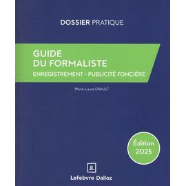 Guide Du Formaliste - Enregistrement - Publicité Foncière