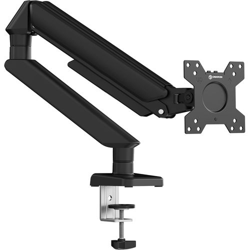 Bras Articulé Écran PC de 13-32 Pouces,Support Ecran PC Bureau Poids de 8 kg-Bras Ordinateur Gaz Ressort VESA 75x75 & VESA 100x100 / Pied d'Ecran Inclinable Pivotant Rotatif G45-B Noir