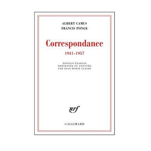 Correspondance (1941-1957)