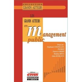 Les Grands Auteurs En Management Public