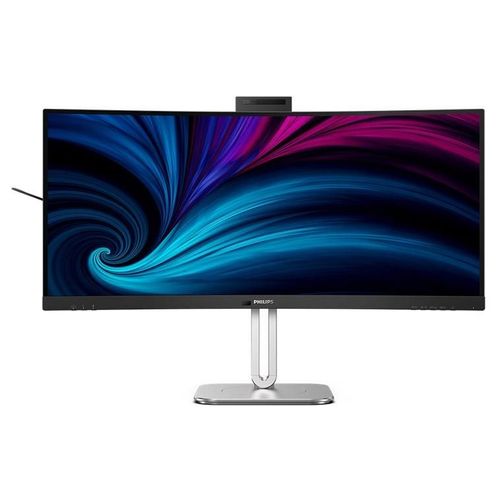 Philips 34B2U6603CH - 6000 Series - écran LED - incurvé - 34" - 3440 x 1440 WQHD @ 120 Hz - VA - 550 cd/m² - 4000:1 - DisplayHDR 400 - 4 ms - Thunderbolt 4, 2xHDMI, DisplayPort - haut-parleurs -...