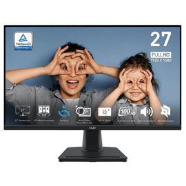 MSI PRO MP275 - Écran LED - 27" - 1920 x 1080 Full HD (1080p) @ 100 Hz - IPS - 300 cd/m² - 1000:1 - 1 ms - HDMI, VGA - haut-parleurs