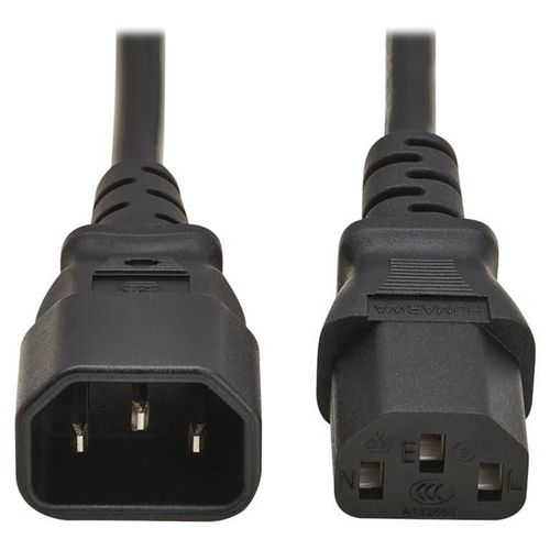Eaton Tripp Lite Series PDU Power Cord, C13 to C14 - 10A, 250V, H05VV-F, 2 m (6.6 ft.), Black - Câble d'alimentation - power IEC 60320 C13 pour IEC 60320 C14 - CA 250 V - 10 A - 2 m - noir -...