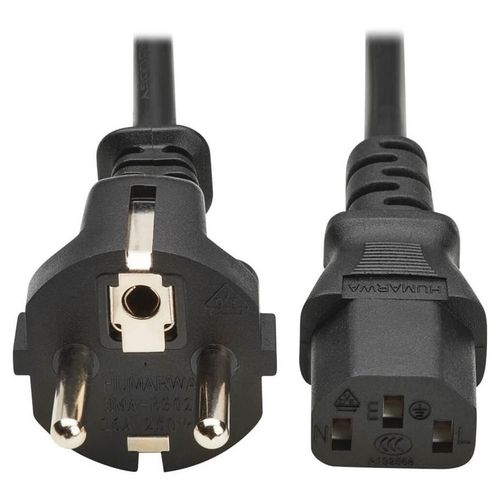 Eaton Tripp Lite Series - Câble d'alimentation - power CEE 7/7 (M) pour power IEC 60320 C13 - CA 100-250 V - 10 A - 3 m - noir - Europe