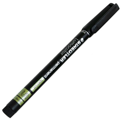 Staedtler Marqueur Permanent Spécial Lumocolor 319s Superfin Noir
