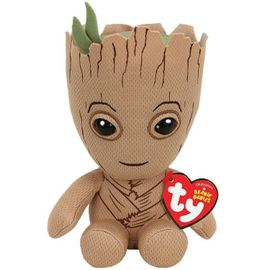 Ty Marvel Groot Bonnet 7"" Jouet En Peluche