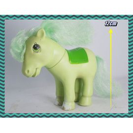 Figurine Poneys Sunshine - Poney Vert - Donkey - Lucky Ind Co 1984