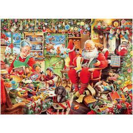 Puzzle de Noël 1000 pièces pour adultes Amusant Famille Puzzle Jeu