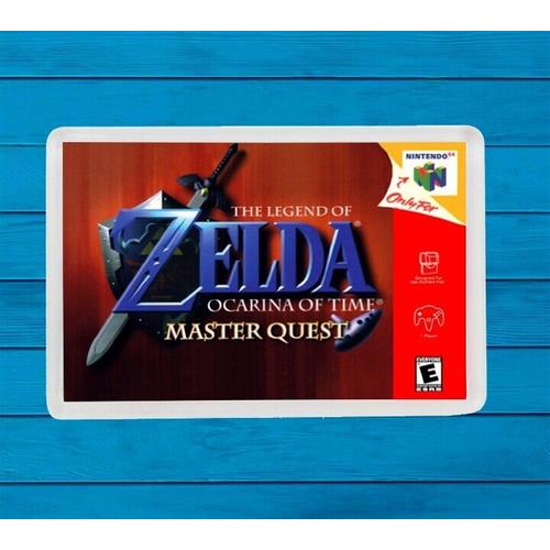 Magnet Aimant De Frigo En Plastique Legend Of Zelda Ocarina Time Master Quest Nintendo 64