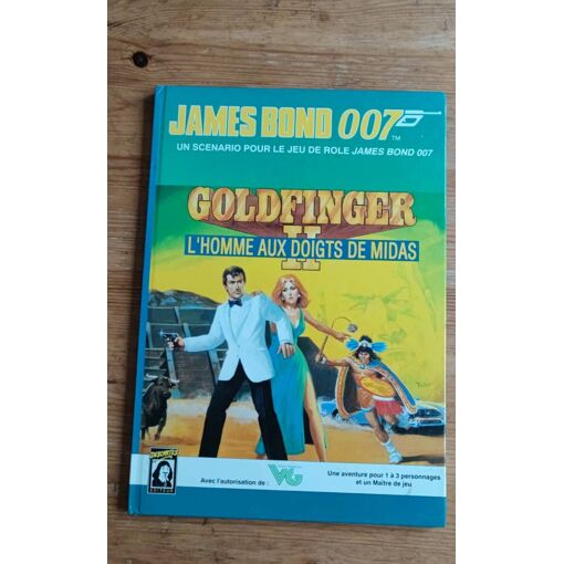 Jeu De Rôle James Bond 007 - Goldfinger - Édition Descartes - Occasion Complet - État Correct