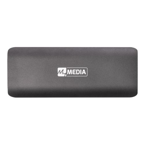 Verbatim MyMedia - SSD - 128 Go - externe - M.2 - USB 3.2 Gen 2 (USB-C connecteur) - gris sidéral