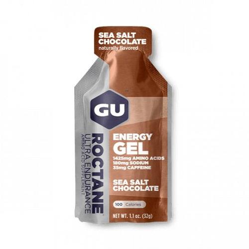 Roctane Energy Gel (1 X 32g)|Chocolat Fleur De Sel| Gels Énergétiques|Gu Energy 