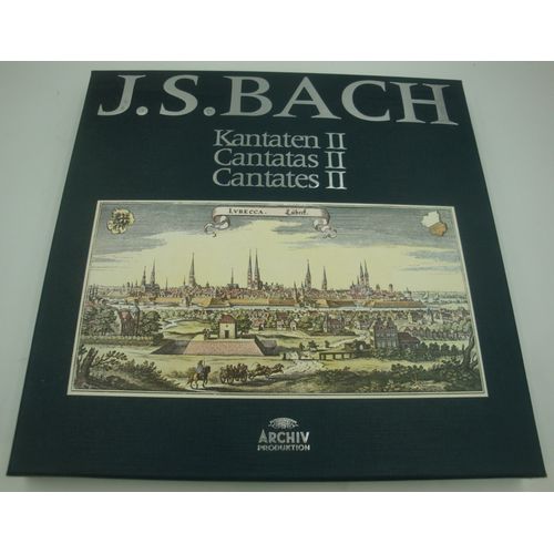 Fischer-Dieskau/Reynolds/Schreier - Kantaten/Cantates 2 Bach - 11lp's Box 1975 Archiv Produktion