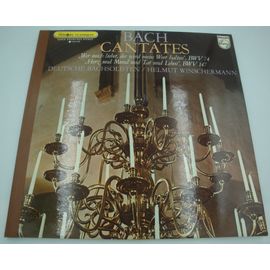 Winschermann/Deutsche Bachsolisten - Cantates - Bach Lp 1972 Philips