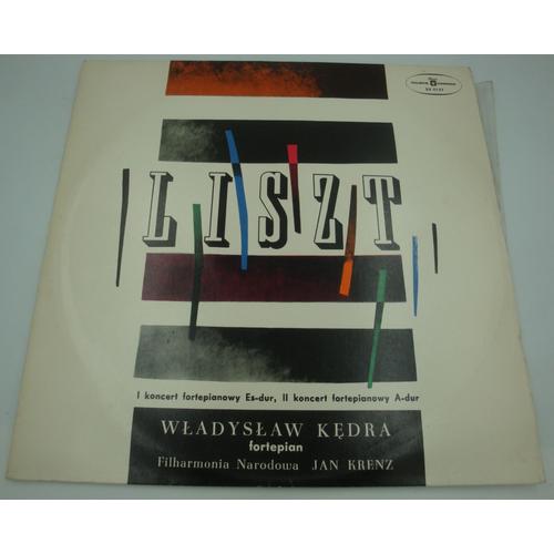 Wladyslaw Kedra/Krenz/Narodowa - Koncert Fortepianowy - Liszt Lp Muza Polskie Nagrania