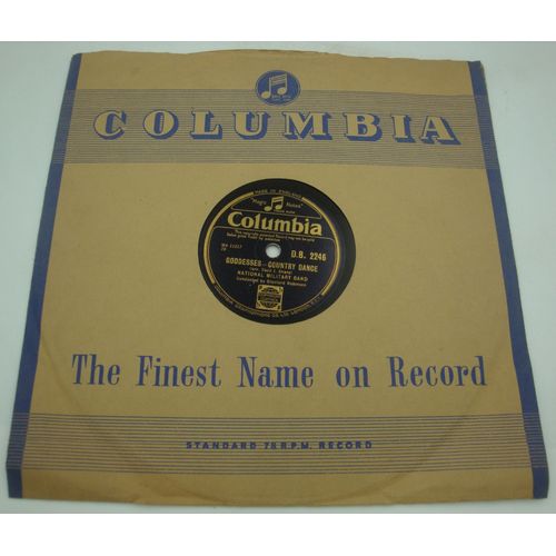 National Military Band/Clarence Raybould ? Goddesses / Brighton Camp 78t Columbia