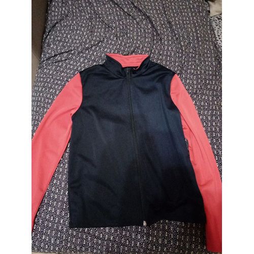 Blouson Jogging Marine Et Rouge Garçon 8 Ans Très Bon État