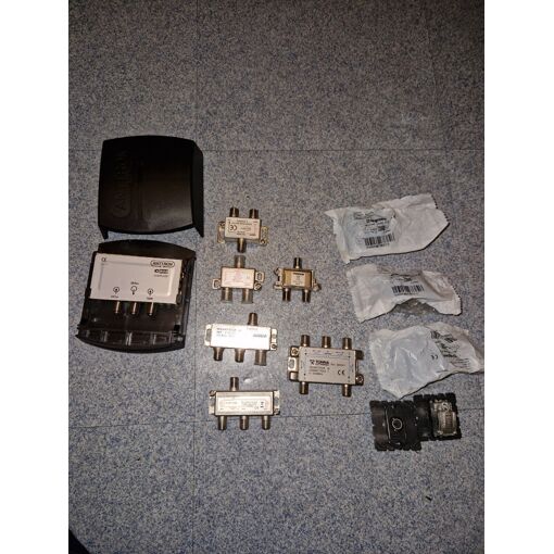 vend lots divers coupleur antenne pour satellite et TNT