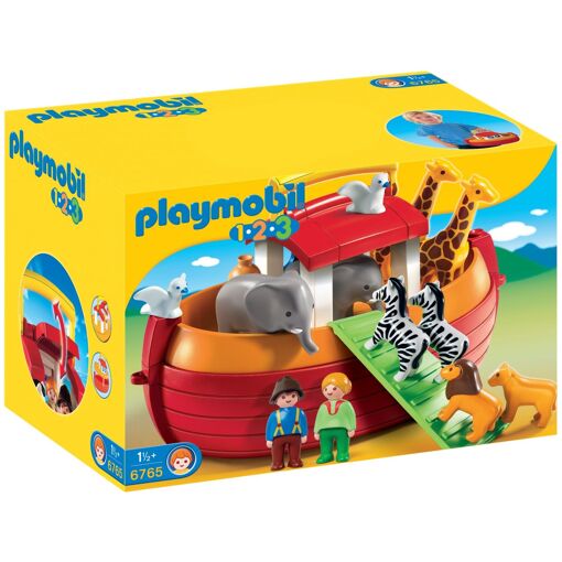 Playmobil 6765 - 1.2.3 Arche De Noe Transportable - 2