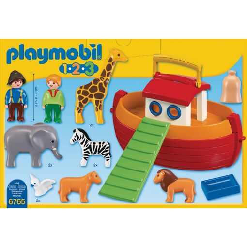 Playmobil 6765 - 1.2.3 Arche De Noe Transportable - 4