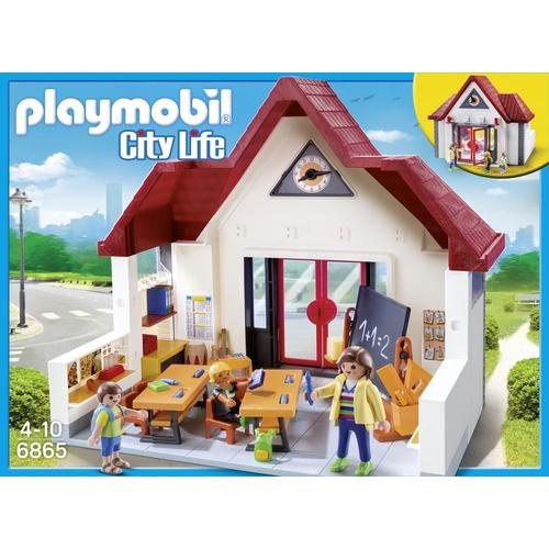 Playmobil 6865 - Ecole Avec Salle De Classe