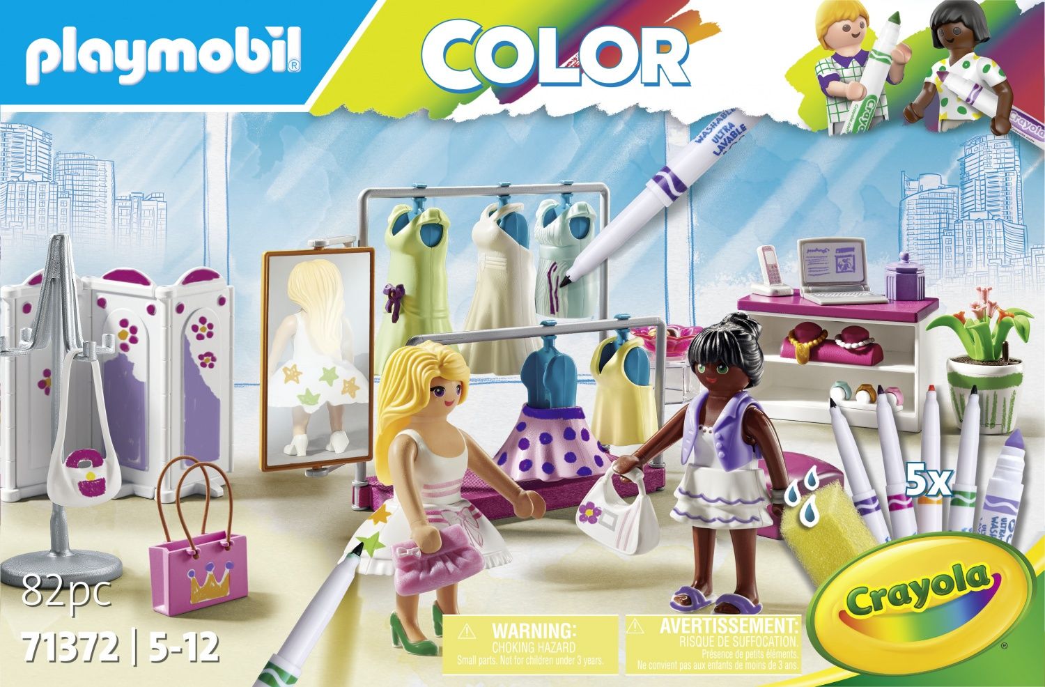 Playmobil Color 71372  : Boutique De Mode