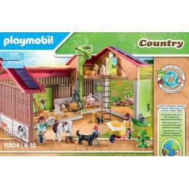 Puzzle 100 Pièces PLAYMOBIL à la ferme avec figurine