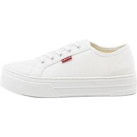 Levi's Femme Tijuana Sneakers, Brilliant White, 44 Eu