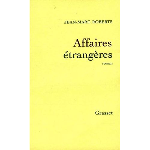 Affaires Étrangères