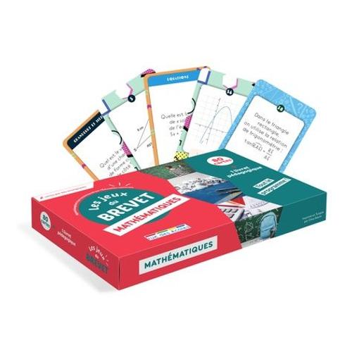 Les Jeux Du Brevet Mathématiques - 80 Cartes + 1 Livret Pédagogique