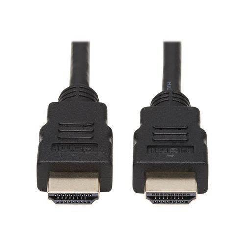 Eaton Tripp Lite Series High-Speed HDMI to HDMI Cable, Digital Video with Audio, UHD 4K, Black, 6 ft. (1.83 m) - Câble HDMI - HDMI mâle pour HDMI mâle - 1.8 m - double blindage - noir - support...