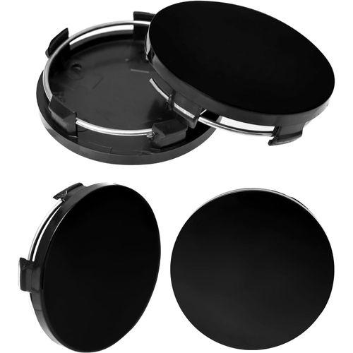 Ershi-4 Pièces Cache Moyeu Od 60mm Id 56mm,Auto Cache Moyeux,Cache Moyeu Centre De Roue,Enjoliveur De Voiture,Bouchon De Jante,Pla[2