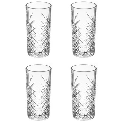 Lot De 4 Verres À Whisky "Timeless" 45cl Transparent