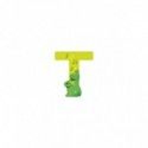 Lettre Bois T Vert L'alphabet - Moulin Roty
