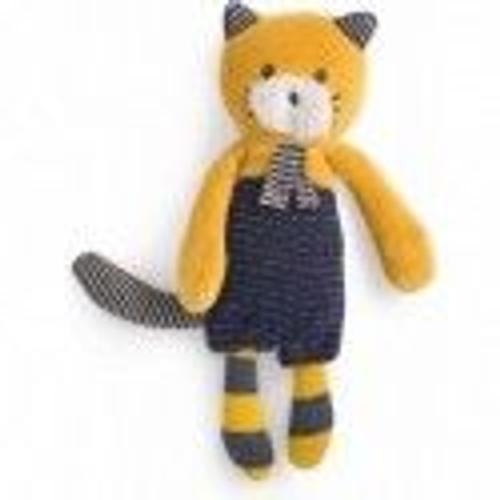 Petite Peluche Chat Moutarde Lulu - Moulin Roty