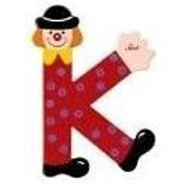 Sevi 81067 Lettre K Clown