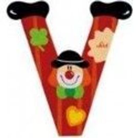 Sevi-Lettre Déco Bois-Lettre Clown J
