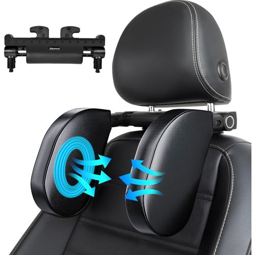 Ershi-Repose Tete Voiture, Cale Tete Enfant Voiture, Maintien Cale-Têtes Pour Sièges Auto De Voyage Avec Mousse À Mémoire, Idéal P[5