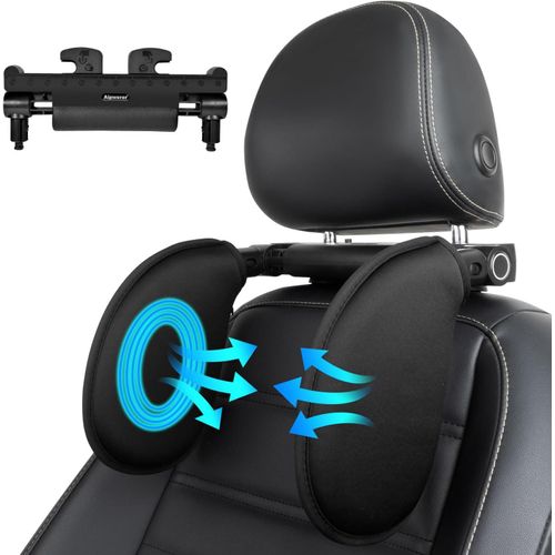 Ershi-Repose Tete Voiture, Cale Tete Enfant Voiture, Maintien Cale-Têtes Pour Sièges Auto De Voyage Avec Mousse À Mémoire, Idéal P[5