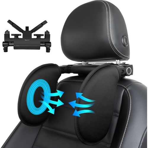 Ershi-Repose Tete Voiture, Cale Tete Enfant Voiture, Maintien Cale-Têtes Pour Sièges Auto De Voyage Avec Mousse À Mémoire, Idéal P[5