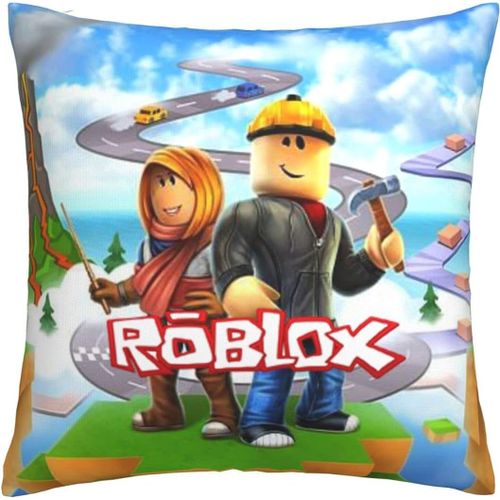 Housses De Coussin Douces, Taies D'oreiller Décoratives Roblox, Grandes Taies D'oreiller Carrées Colorées Lavables Pour Salon, Canapé, Chambre À Coucher, Maison, Voiture