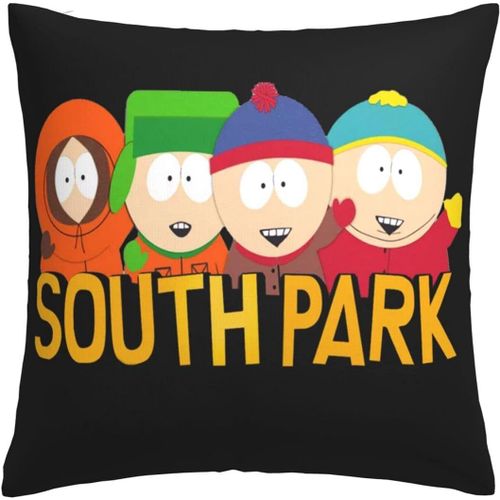 Housses De Coussin Douces, Taies D'oreiller Décoratives South Park, Grandes Taies D'oreiller Carrées Colorées Lavables Pour Salon, Canapé, Chambre À Coucher, Maison, Voiture