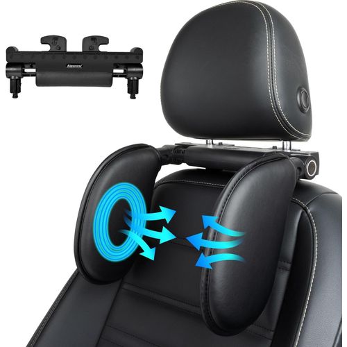 Ershi-Repose Tete Voiture, Cale Tete Enfant Voiture, Maintien Cale-Têtes Pour Sièges Auto De Voyage Avec Mousse À Mémoire, Idéal P[5
