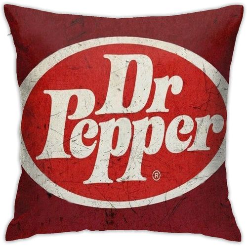 Dr Pepper ? Taies D'oreiller Vintage, Housse De Coussin Douce, Taies D'oreiller, Décoration De Canapé, Maison, 18 X 18 Pouces, Blanc
